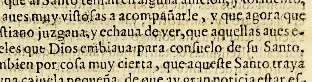 An illustration from Historia del celebre santuario de Nuestra Señora de Copacabana, y sus milagros, è inuencion de la Cruz de Carabuco. : A don Alonso Bravo de Sarabia y Sotomayor, del abito de Santiago, del consejo de Su Magestad, consultor del Santo Oficio, y oydor de Mexico., 1621, leaf 55