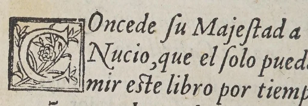 An illustration from Historia del descubrimiento y conquista dela India por los Portugueses,, 1554, leaf 8