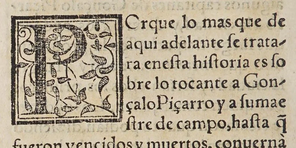 An illustration from Historia del descubrimiento y conquista de las prouincias del Peru, : y de los successos que en ella ha auido, desde que se conquistò, hasta que el licenciado de la Gasca obispo de Siguença boluio a estos reynos: y de las cosas naturales que en la dicha prouincia se hallan dignas de memoria., 1578, leaf 138