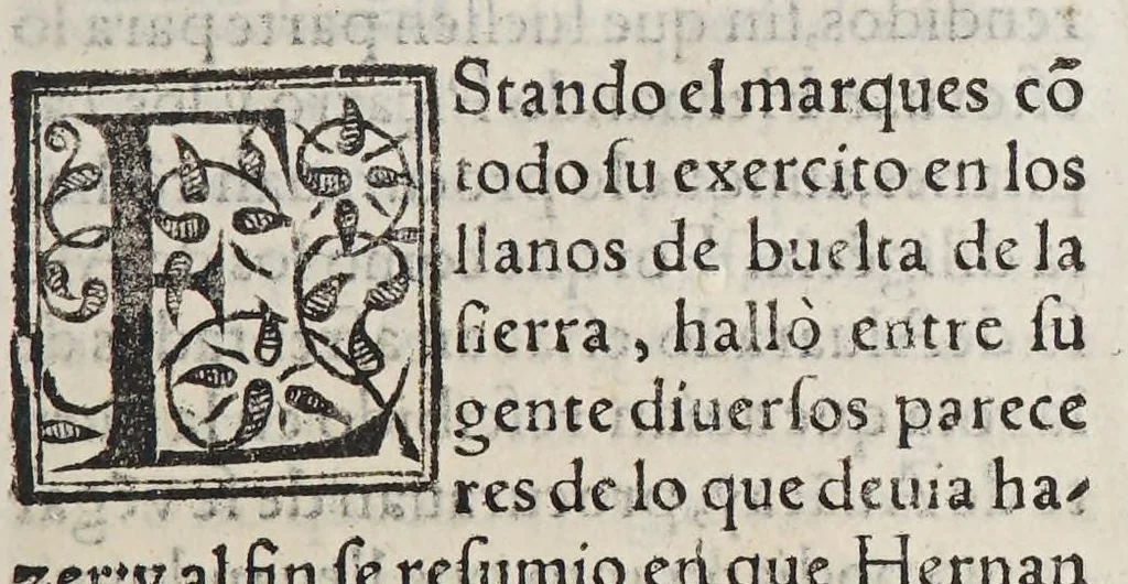 An illustration from Historia del descubrimiento y conquista de las prouincias del Peru, : y de los successos que en ella ha auido, desde que se conquistò, hasta que el licenciado de la Gasca obispo de Siguença boluio a estos reynos: y de las cosas naturales que en la dicha prouincia se hallan dignas de memoria., 1578, leaf 73