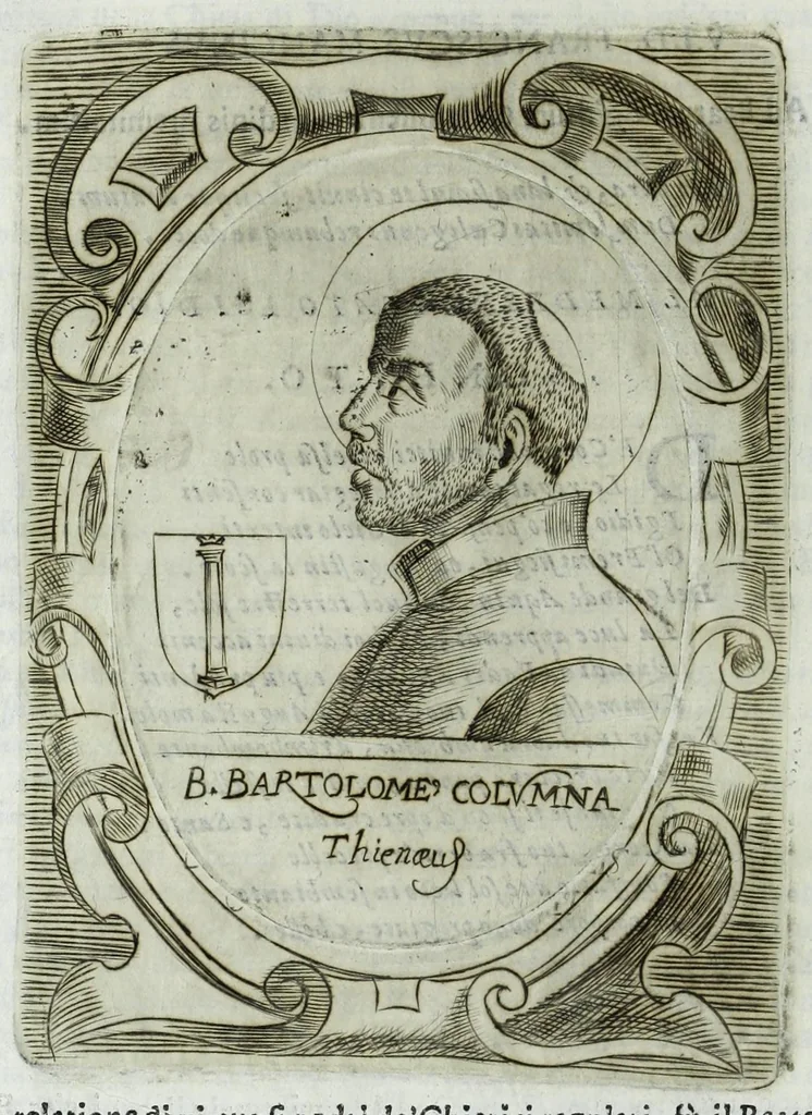 An illustration from Historia della augustissima famiglia Colonna, dove si contiene l'antica sua origine, descendenza, e progressi, vite de santi, de papi, cardinali, e capitani più illustri di essa, laconicamente, 1658, leaf 110