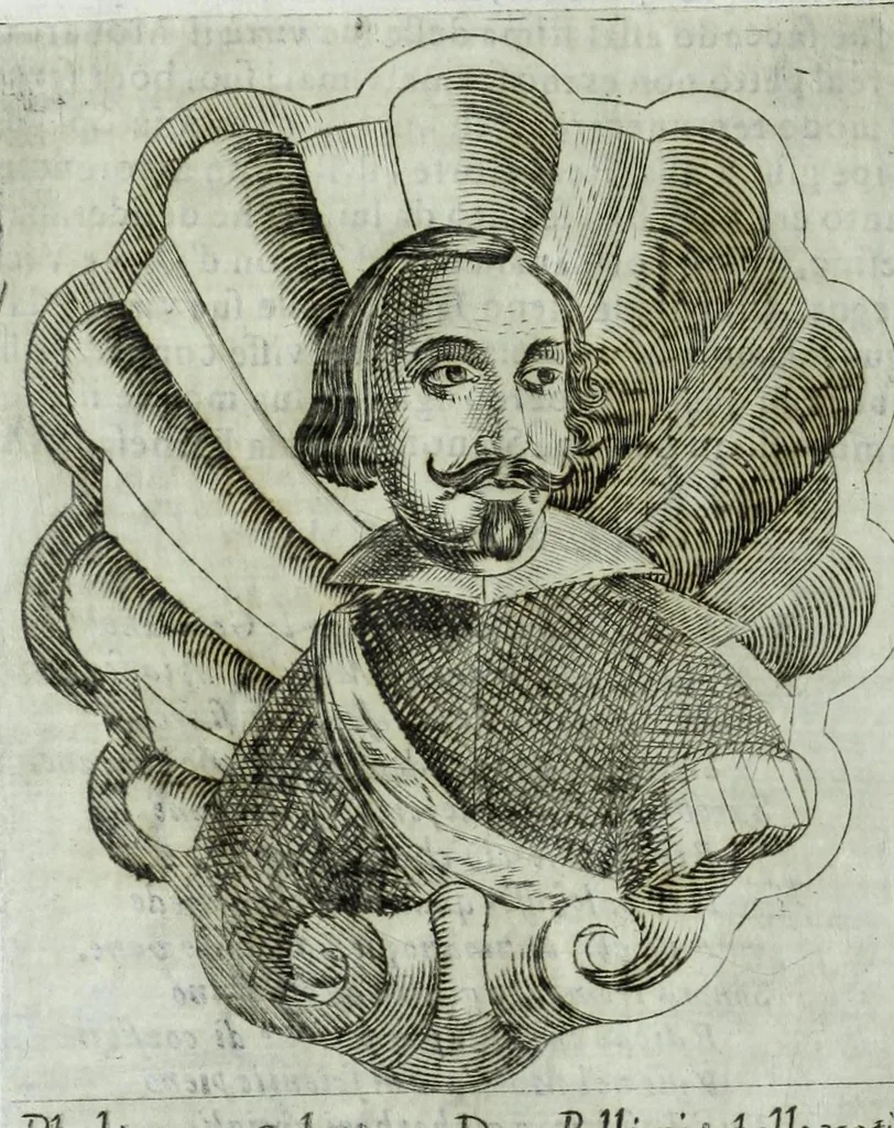 An illustration from Historia della augustissima famiglia Colonna, dove si contiene l'antica sua origine, descendenza, e progressi, vite de santi, de papi, cardinali, e capitani più illustri di essa, laconicamente, 1658, leaf 306