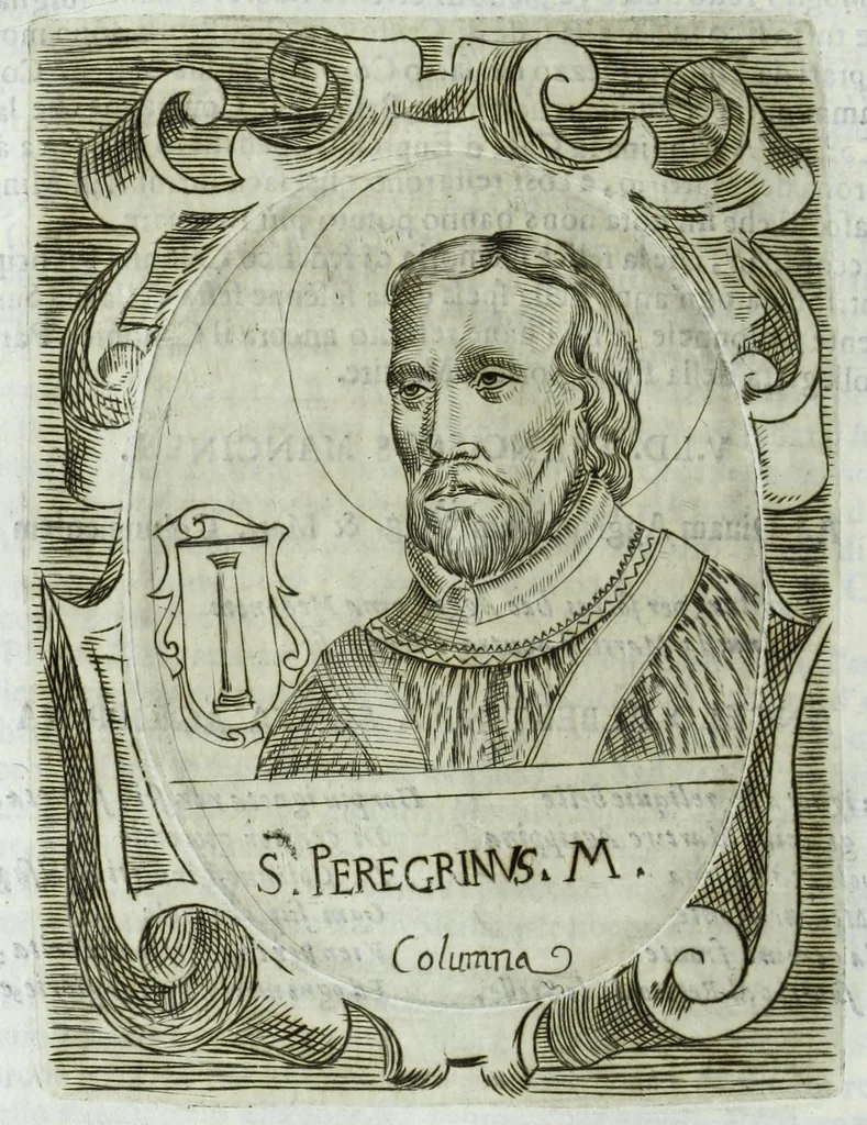 An illustration from Historia della augustissima famiglia Colonna, dove si contiene l'antica sua origine, descendenza, e progressi, vite de santi, de papi, cardinali, e capitani più illustri di essa, laconicamente, 1658, leaf 98
