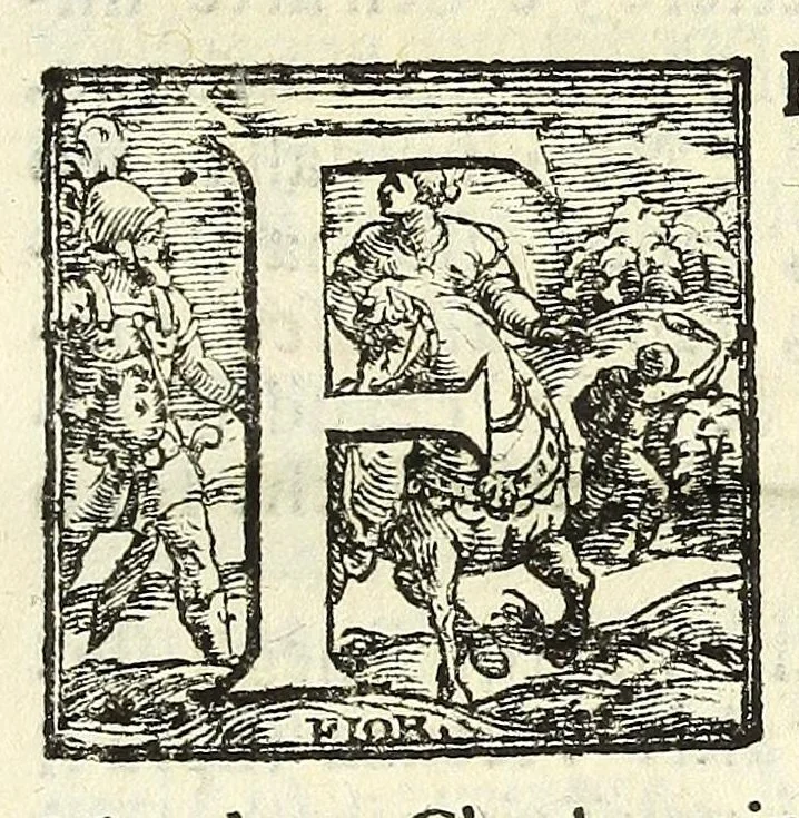 An illustration from Historia della città di Feltre, 1673, leaf 41