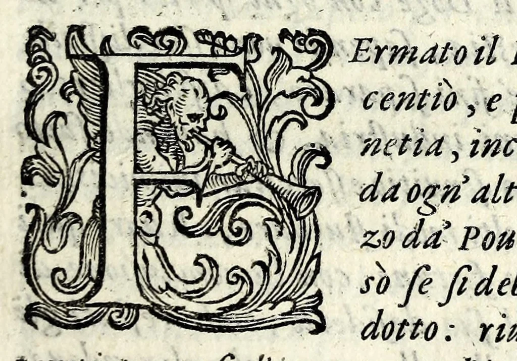 An illustration from Historia della Città e Republica di Venetia, 1637, leaf 155