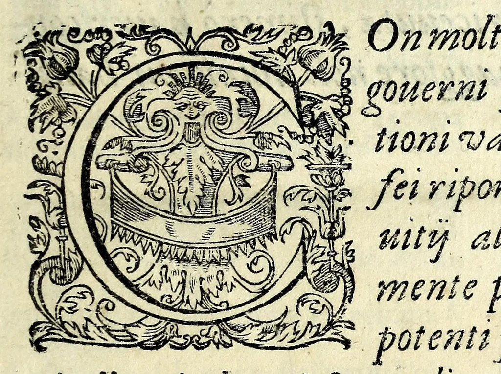 An illustration from Historia della Città e Republica di Venetia, 1637, leaf 9