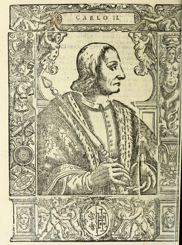 An illustration from Historia della città e regno di Napoli, 1675, leaf 352