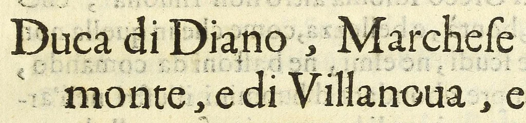 An illustration from Historia della città e regno di Napoli, 1675, leaf 7