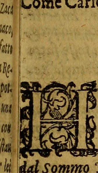 An illustration from Historia dell'antichità di Milano, divisa in qvattro libri, 1592, leaf 128