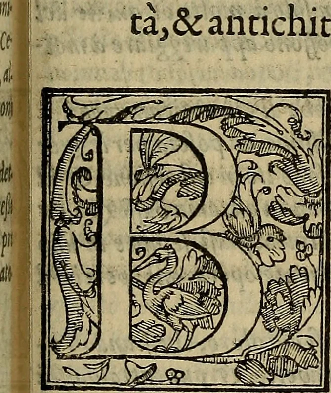 An illustration from Historia dell'antichità di Milano, divisa in qvattro libri, 1592, leaf 614
