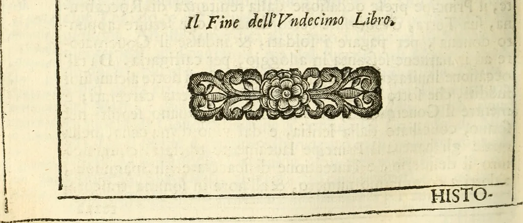 An illustration from Historia della republica Veneta, 1663, leaf 663