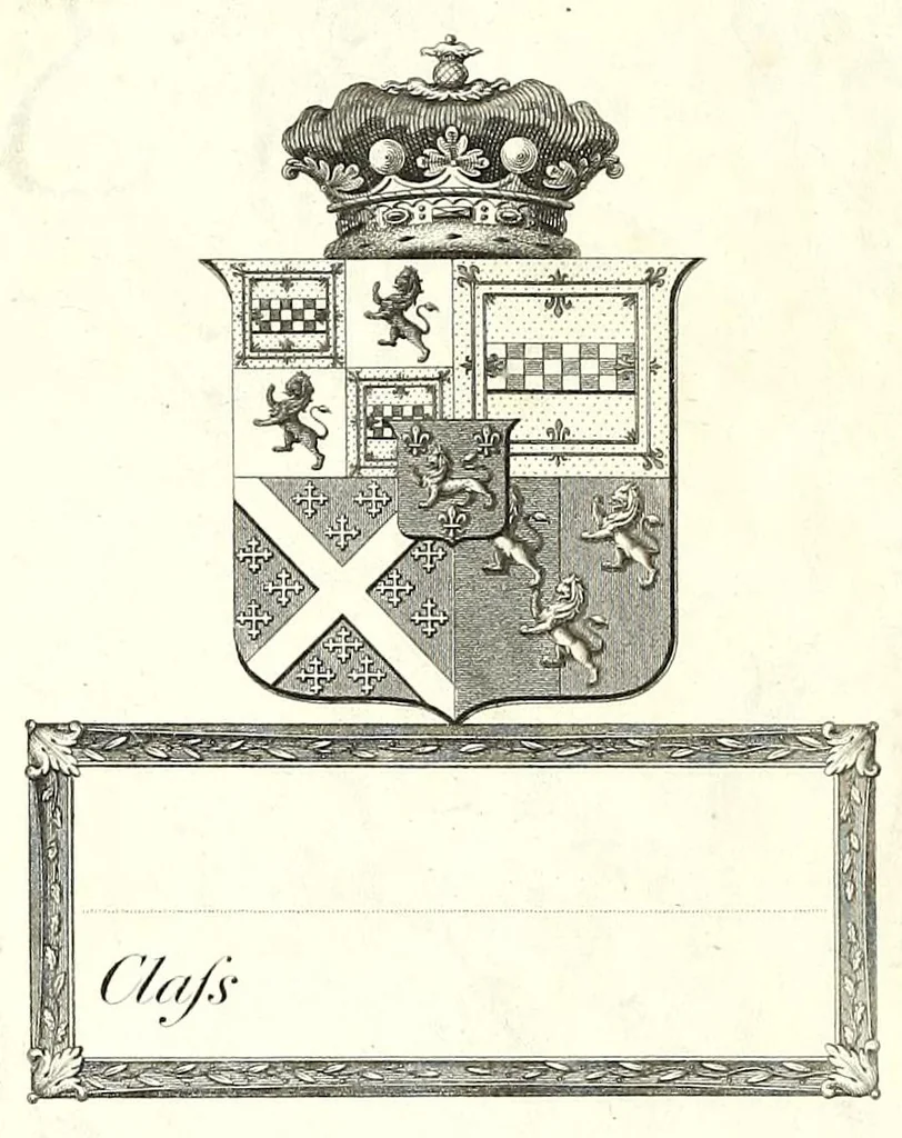 An illustration from Historia della sacra real maestà di Christina Alessandra regina di Suetia, &c., 1656, leaf 2