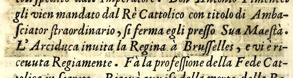 An illustration from Historia della sacra real maestà di Christina Alessandra regina di Suetia, &c., 1656, leaf 76