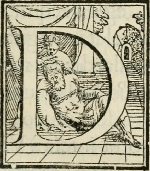 An illustration from Historia della vita, et fatti dell' eccellentissimo capitano di gverra Bartolomeo Coglione, 1569, leaf 64