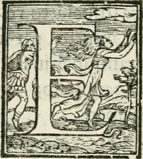 An illustration from Historia della vita, et fatti dell' eccellentissimo capitano di gverra Bartolomeo Coglione, 1569, leaf 91