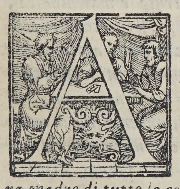 An illustration from Historia dell'India America detta altramente Francia Antartica,, 1561, leaf 37
