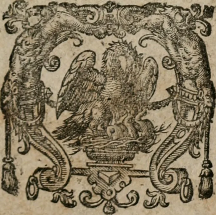 An illustration from Historia deorum fatidicorum, vatum sybillarum, phoebadum, apud priscos illustrium : cum eorum iconibus : praeposita est disertatio de divinatione & oraculis, 1680, leaf 4