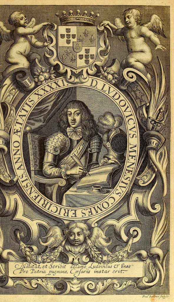 An illustration from Historia de Portugal restaurado., 1679, leaf 17