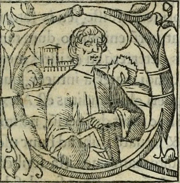 An illustration from Historia de uita et gestis Scanderbegi Epirotarum principis, 1508, leaf 10