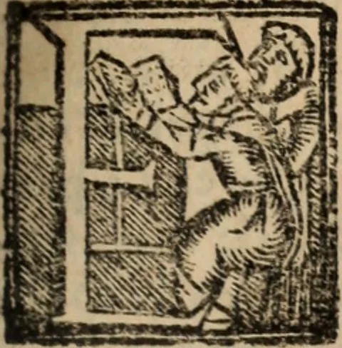 An illustration from Historia do bemauenturado Sam Ioão de Sahagum, patrão Salamantino, primeyra[-segunda] parte, 1609, leaf 276