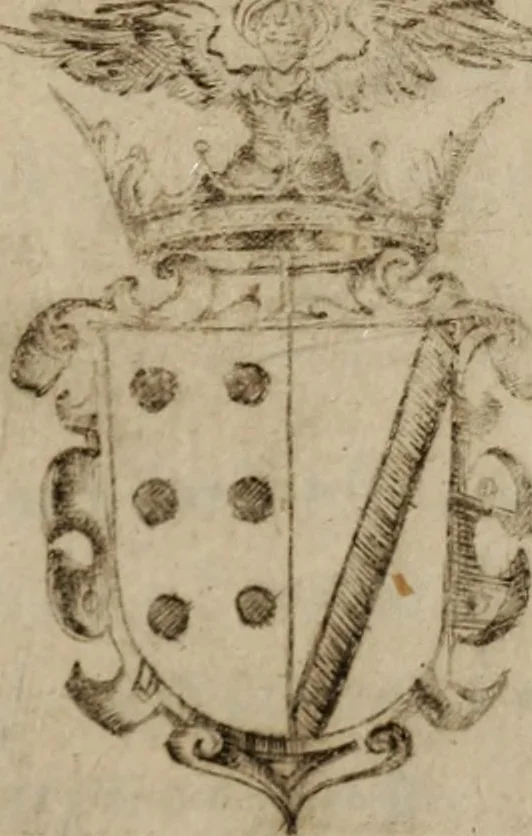 An illustration from Historia do bemauenturado Sam Ioão de Sahagum, patrão Salamantino, primeyra[-segunda] parte, 1609, leaf 354
