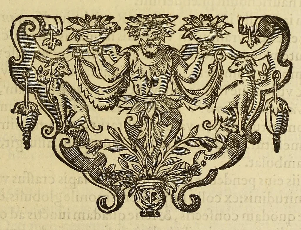 An illustration from Historiae antipodum, siue Novi orbis, qui vulgo Americae, & Indiae Occidentalis nomine vsurpatur, pars tertia, : Complectens admirandam cum ipsius terrae Brasiliae, tum incolarum eius barbarorum & antropophagorum historiam libris tribus descriptam: Quorum I. Primo continetur narratio profectionis Ioannis Stadij Hessi in Brasiliam, qui à barbaris interceptus, nouemque menses inter eos versatus est, II. Diegesis historica naturam coeli solique Brasiliensis, vt & auiam, ferarum, piscium, arborum item caeterorumq[ue] vegetabilium illius terrae experimens. III. Luculientissima descriptio itineris Iohannis Lerij Burgundi, quod in easdem terras suscepit., 1630, leaf 67