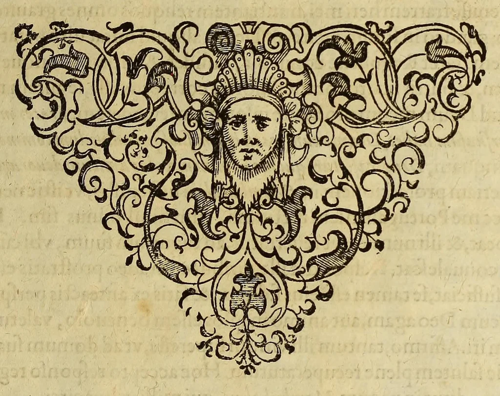 An illustration from Historiae antipodum, siue Novi orbis, qui vulgo Americae, & Indiae Occidentalis nomine vsurpatur, pars tertia, : Complectens admirandam cum ipsius terrae Brasiliae, tum incolarum eius barbarorum & antropophagorum historiam libris tribus descriptam: Quorum I. Primo continetur narratio profectionis Ioannis Stadij Hessi in Brasiliam, qui à barbaris interceptus, nouemque menses inter eos versatus est, II. Diegesis historica naturam coeli solique Brasiliensis, vt & auiam, ferarum, piscium, arborum item caeterorumq[ue] vegetabilium illius terrae experimens. III. Luculientissima descriptio itineris Iohannis Lerij Burgundi, quod in easdem terras suscepit., 1630, leaf 75