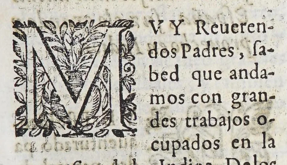 An illustration from Historia eclesiastica de nuestros tiempos, : que es compendio de los excelentes frutos que en ellos el estado eclesiastico y sagradas religiones han hecho y hazen, en la conuersion de idolatras y reducion de hereges. Y de los ilustres martirios de varones apostolicos, que en esta heroicas empressas han padecido., 1611, leaf 59