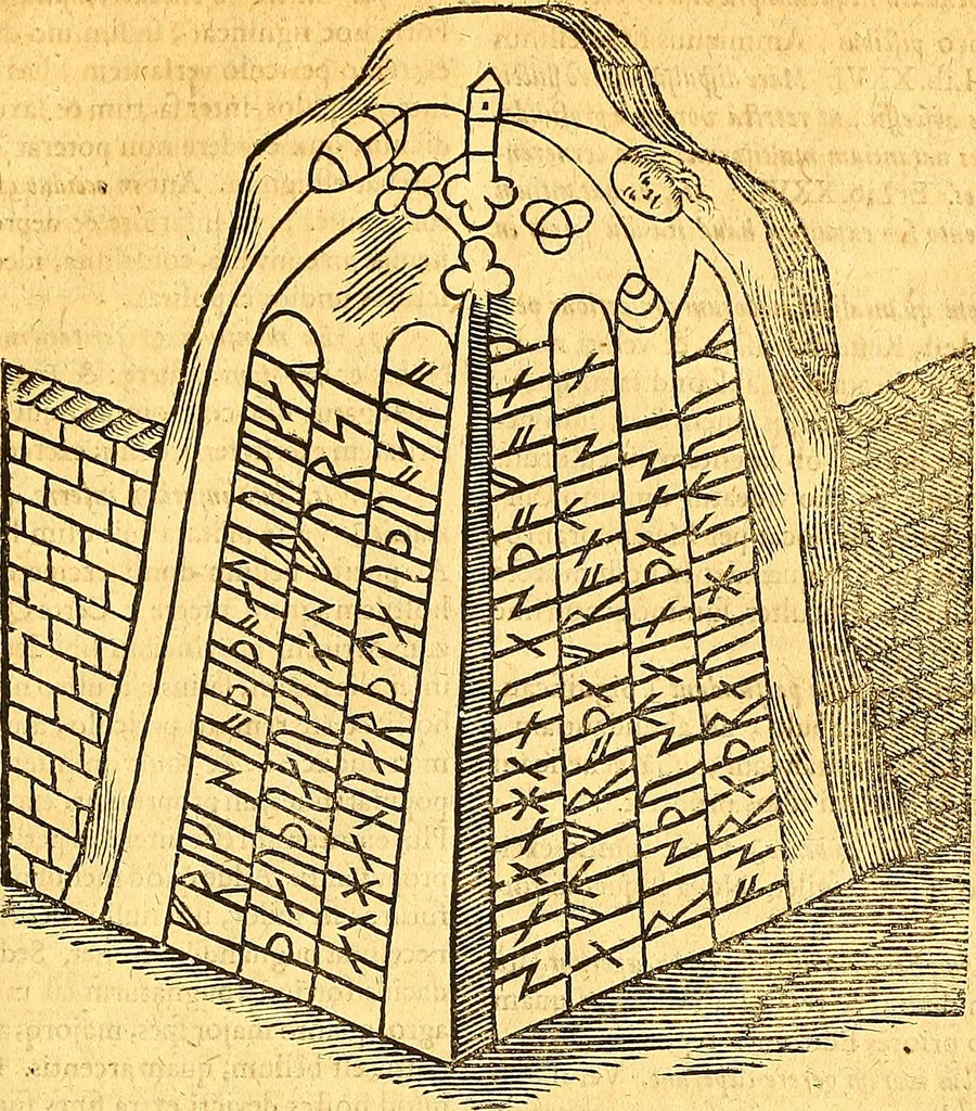 An illustration from Historiae Danicae libri XVI, 1644, leaf 632