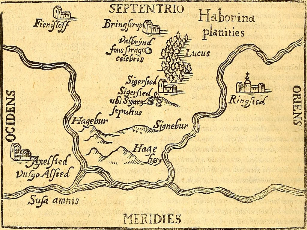 An illustration from Historiae Danicae libri XVI, 1644, leaf 639