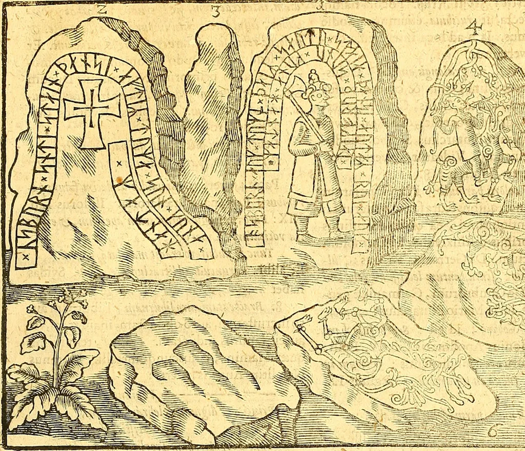 An illustration from Historiae Danicae libri XVI, 1644, leaf 652