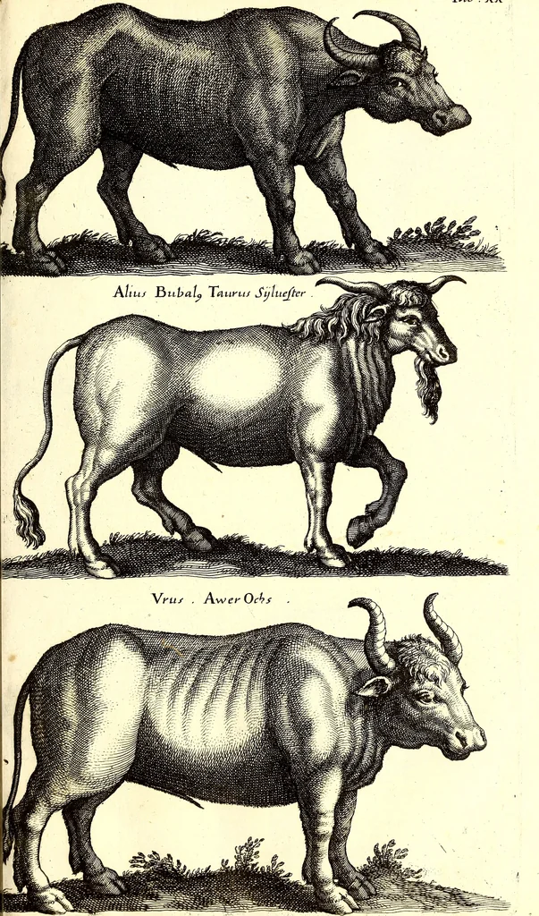 An illustration from Historiae naturalis de quadrupetibus libri : cum aeneis figuris; [Historiae naturalis de serpentibus libri II ; Historiae naturalis de insectis libri III ; Historiae naturalis de exanguibus aquaticis libri IV ; Historiae naturalis de piscibus et cetis libri V ; Historiae naturalis de avibus libri VI], 1650, leaf 100