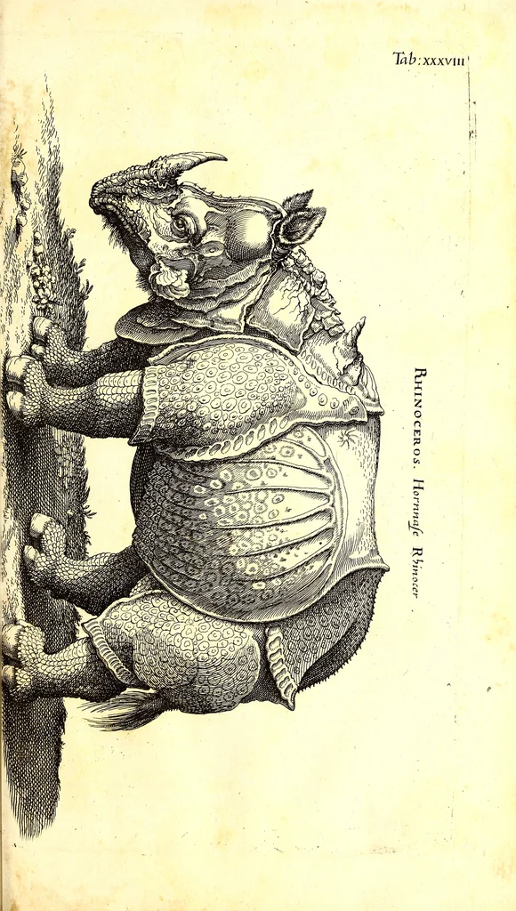 An illustration from Historiae naturalis de quadrupetibus libri : cum aeneis figuris; [Historiae naturalis de serpentibus libri II ; Historiae naturalis de insectis libri III ; Historiae naturalis de exanguibus aquaticis libri IV ; Historiae naturalis de piscibus et cetis libri V ; Historiae naturalis de avibus libri VI], 1650, leaf 182