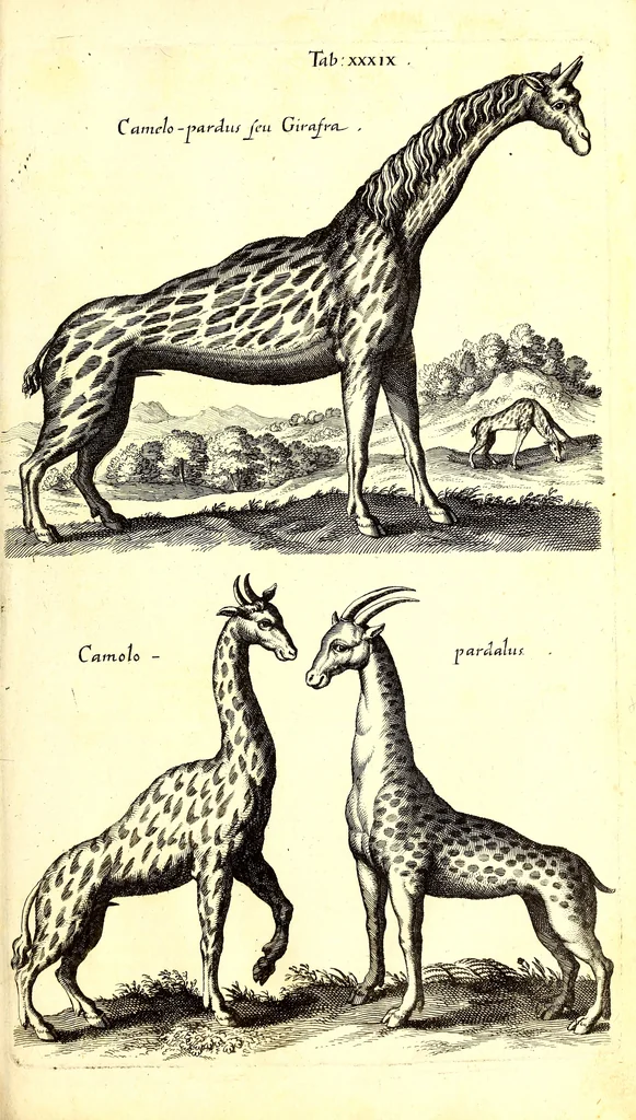 An illustration from Historiae naturalis de quadrupetibus libri : cum aeneis figuris; [Historiae naturalis de serpentibus libri II ; Historiae naturalis de insectis libri III ; Historiae naturalis de exanguibus aquaticis libri IV ; Historiae naturalis de piscibus et cetis libri V ; Historiae naturalis de avibus libri VI], 1650, leaf 188