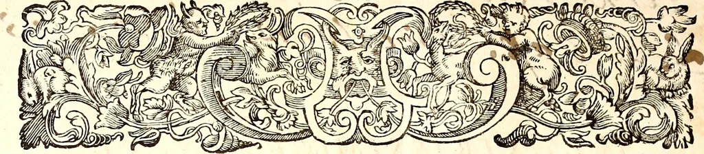 An illustration from Historiae naturalis de quadrupetibus libri : cum aeneis figuris; [Historiae naturalis de serpentibus libri II ; Historiae naturalis de insectis libri III ; Historiae naturalis de exanguibus aquaticis libri IV ; Historiae naturalis de piscibus et cetis libri V ; Historiae naturalis de avibus libri VI], 1650, leaf 9