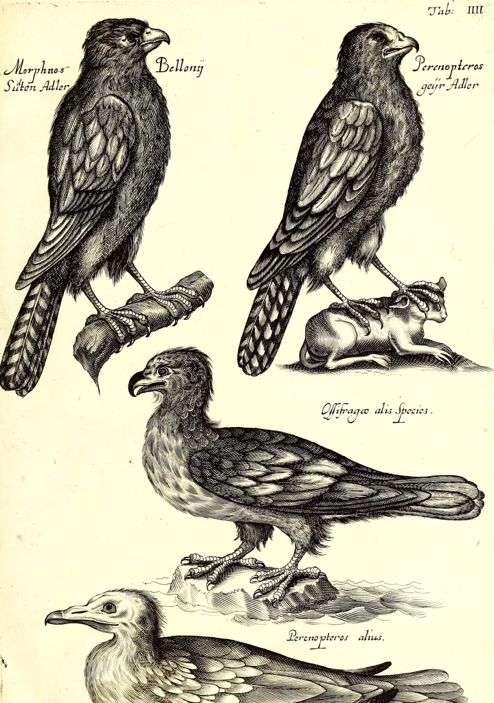 An illustration from Historiae naturalis de quadrupetibus libri : cum aeneis figuris; [Historiae naturalis de serpentibus libri II ; Historiae naturalis de insectis libri III ; Historiae naturalis de exanguibus aquaticis libri IV ; Historiae naturalis de piscibus et cetis libri V ; Historiae naturalis de avibus libri VI], 1650, leaf 26