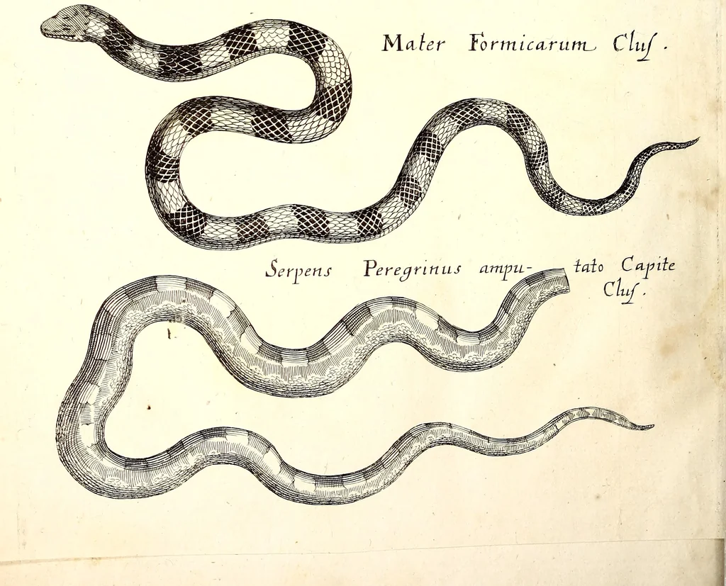 An illustration from Historiae naturalis de quadrupetibus libri : cum aeneis figuris; [Historiae naturalis de serpentibus libri II ; Historiae naturalis de insectis libri III ; Historiae naturalis de exanguibus aquaticis libri IV ; Historiae naturalis de piscibus et cetis libri V ; Historiae naturalis de avibus libri VI], 1650, leaf 301