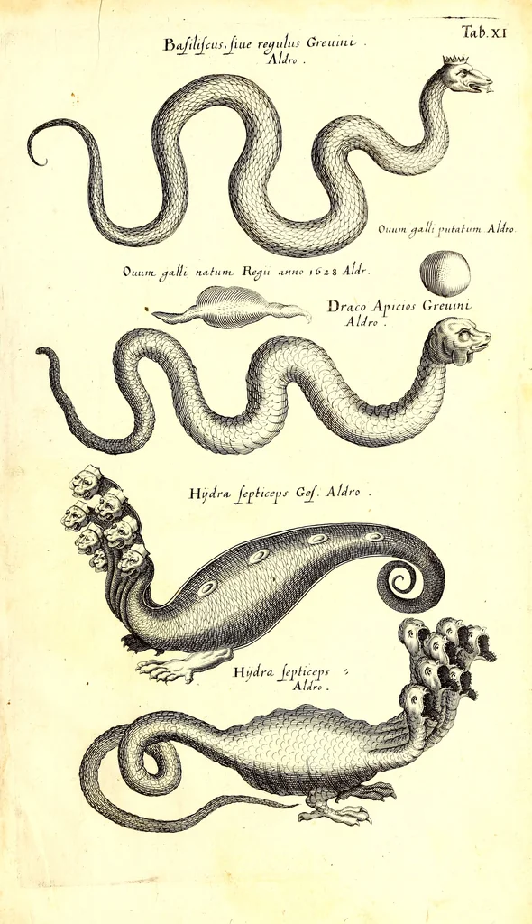 An illustration from Historiae naturalis de quadrupetibus libri : cum aeneis figuris; [Historiae naturalis de serpentibus libri II ; Historiae naturalis de insectis libri III ; Historiae naturalis de exanguibus aquaticis libri IV ; Historiae naturalis de piscibus et cetis libri V ; Historiae naturalis de avibus libri VI], 1650, leaf 314