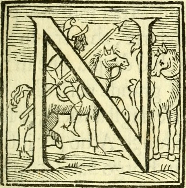 An illustration from Historia fiorentina, 1581, leaf 312