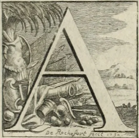 An illustration from Historia genealogica da casa real portugueza : desde a sua origem até o presente, com as familias illustres, que precedem dos reys, e dos serenissimos duques de Bragança ..., 1735, leaf 266