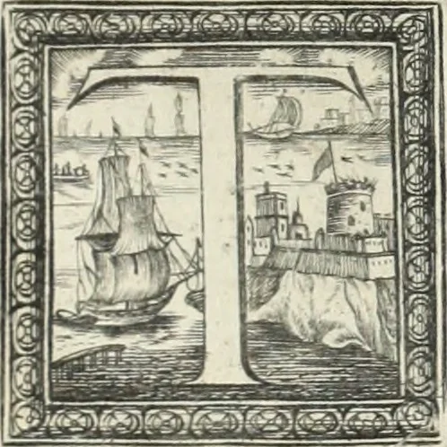 An illustration from Historia genealogica da casa real portugueza : desde a sua origem até o presente, com as familias illustres, que precedem dos reys, e dos serenissimos duques de Bragança ..., 1735, leaf 296