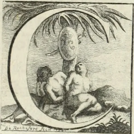 An illustration from Historia genealogica da casa real portugueza : desde a sua origem até o presente, com as familias illustres, que precedem dos reys, e dos serenissimos duques de Bragança ..., 1735, leaf 322