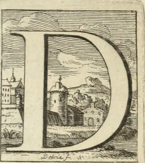 An illustration from Historia genealogica da casa real portugueza : desde a sua origem até o presente, com as familias illustres, que precedem dos reys, e dos serenissimos duques de Bragança ..., 1735, leaf 496