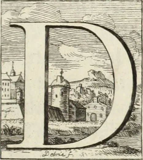 An illustration from Historia genealogica da casa real portugueza : desde a sua origem até o presente, com as familias illustres, que precedem dos reys, e dos serenissimos duques de Bragança ..., 1735, leaf 610