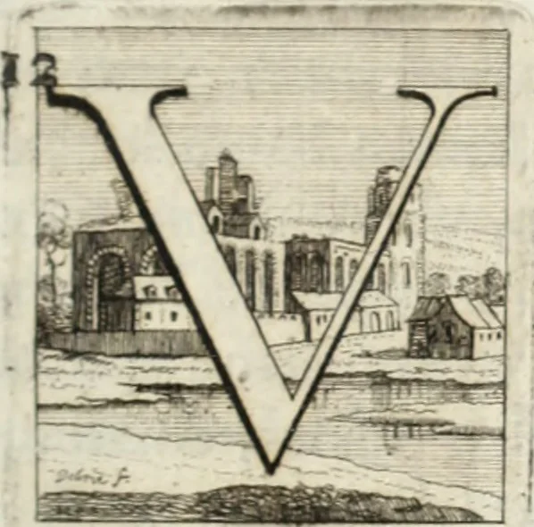 An illustration from Historia genealogica da casa real portugueza : desde a sua origem até o presente, com as familias illustres, que precedem dos reys, e dos serenissimos duques de Bragança ..., 1735, leaf 510