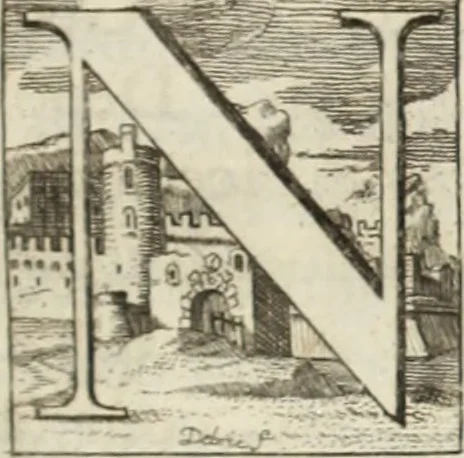 An illustration from Historia genealogica da casa real portugueza : desde a sua origem até o presente, com as familias illustres, que precedem dos reys, e dos serenissimos duques de Bragança ..., 1735, leaf 426