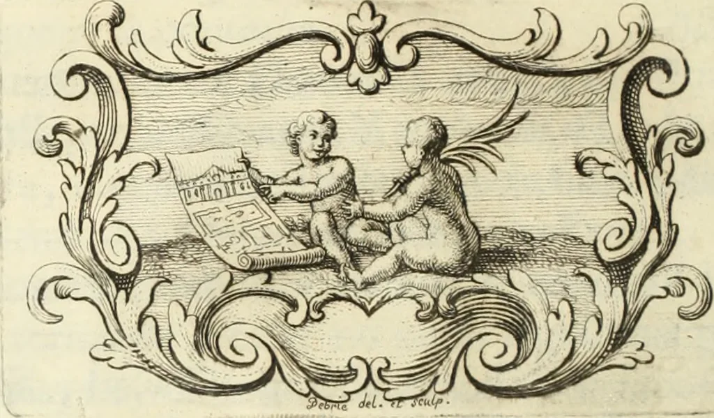 An illustration from Historia genealogica da casa real portugueza : desde a sua origem até o presente, com as familias illustres, que precedem dos reys, e dos serenissimos duques de Bragança ..., 1735, leaf 481