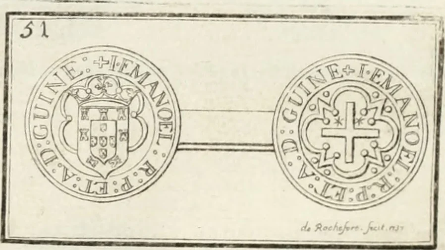An illustration from Historia genealogica da casa real portugueza : desde a sua origem até o presente, com as familias illustres, que precedem dos reys, e dos serenissimos duques de Bragança ..., 1735, leaf 530