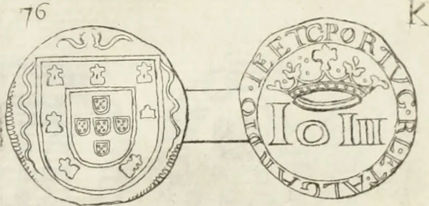 An illustration from Historia genealogica da casa real portugueza : desde a sua origem até o presente, com as familias illustres, que precedem dos reys, e dos serenissimos duques de Bragança ..., 1735, leaf 536