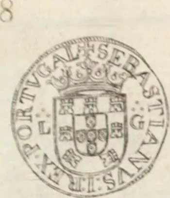An illustration from Historia genealogica da casa real portugueza : desde a sua origem até o presente, com as familias illustres, que precedem dos reys, e dos serenissimos duques de Bragança ..., 1735, leaf 538